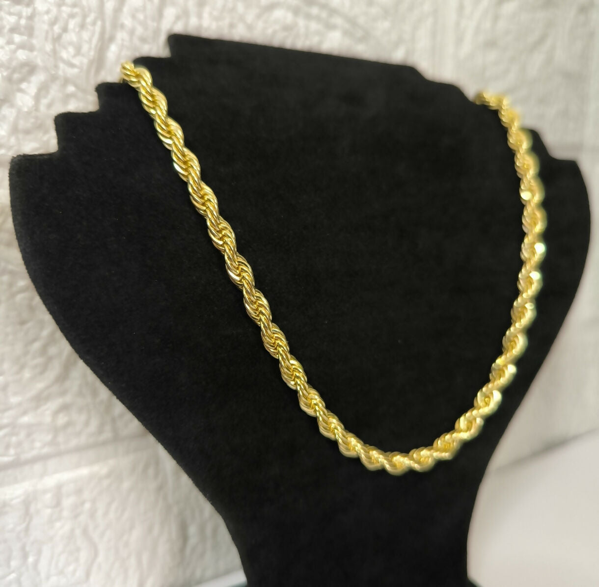 Cadena cordón en acero inoxidable