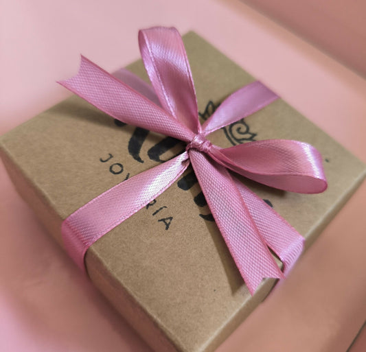 Set Aretes y Collar Punto en Acero Plateado