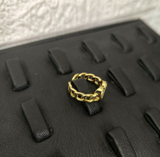 Anillo amor en acero inoxidable