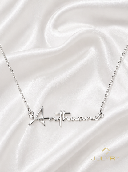 Collar Anthuane personalizable en plata 925/950