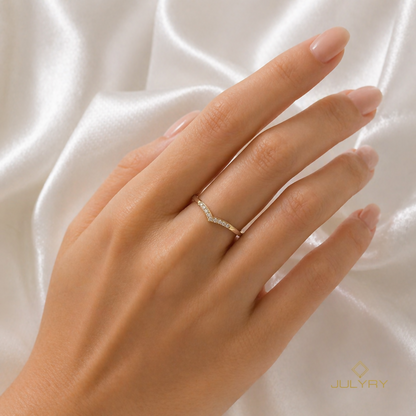 Anillo princesa en oro de 18k