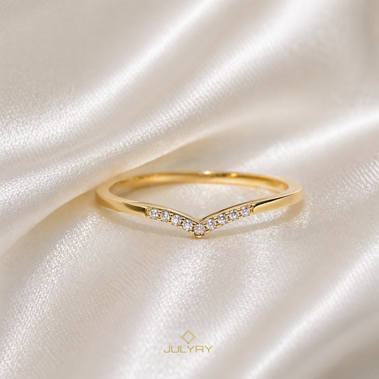 Anillo princesa en oro de 18k