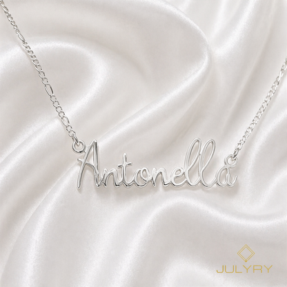 Collar Antonella personalizable en plata 925/950