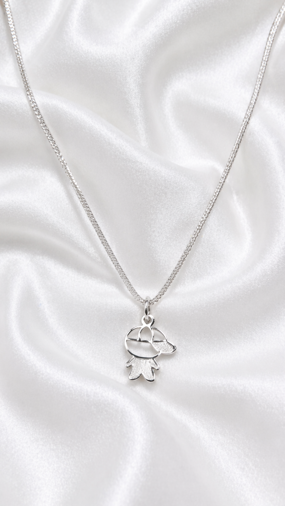 Collar niño 2 en plata 925/950