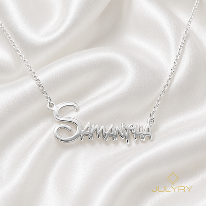 Collar Samantha personalizable en plata 925/950