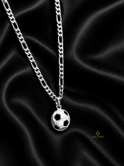 Collar pelota en plata 925/950