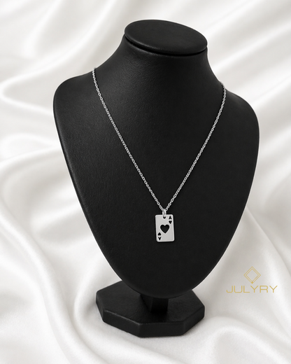 Collar casino A en plata 925/950