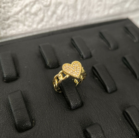 Anillo amor en acero inoxidable