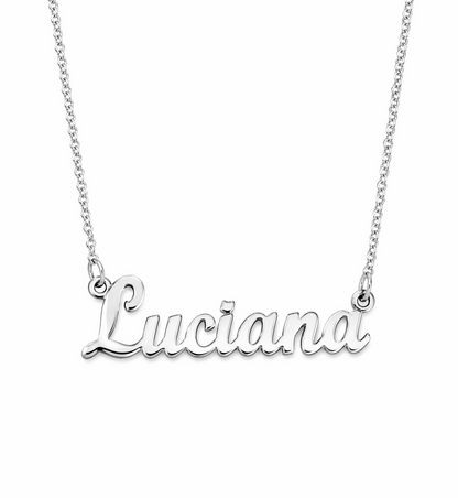 Collar personalizable Luciana en plata 925/950