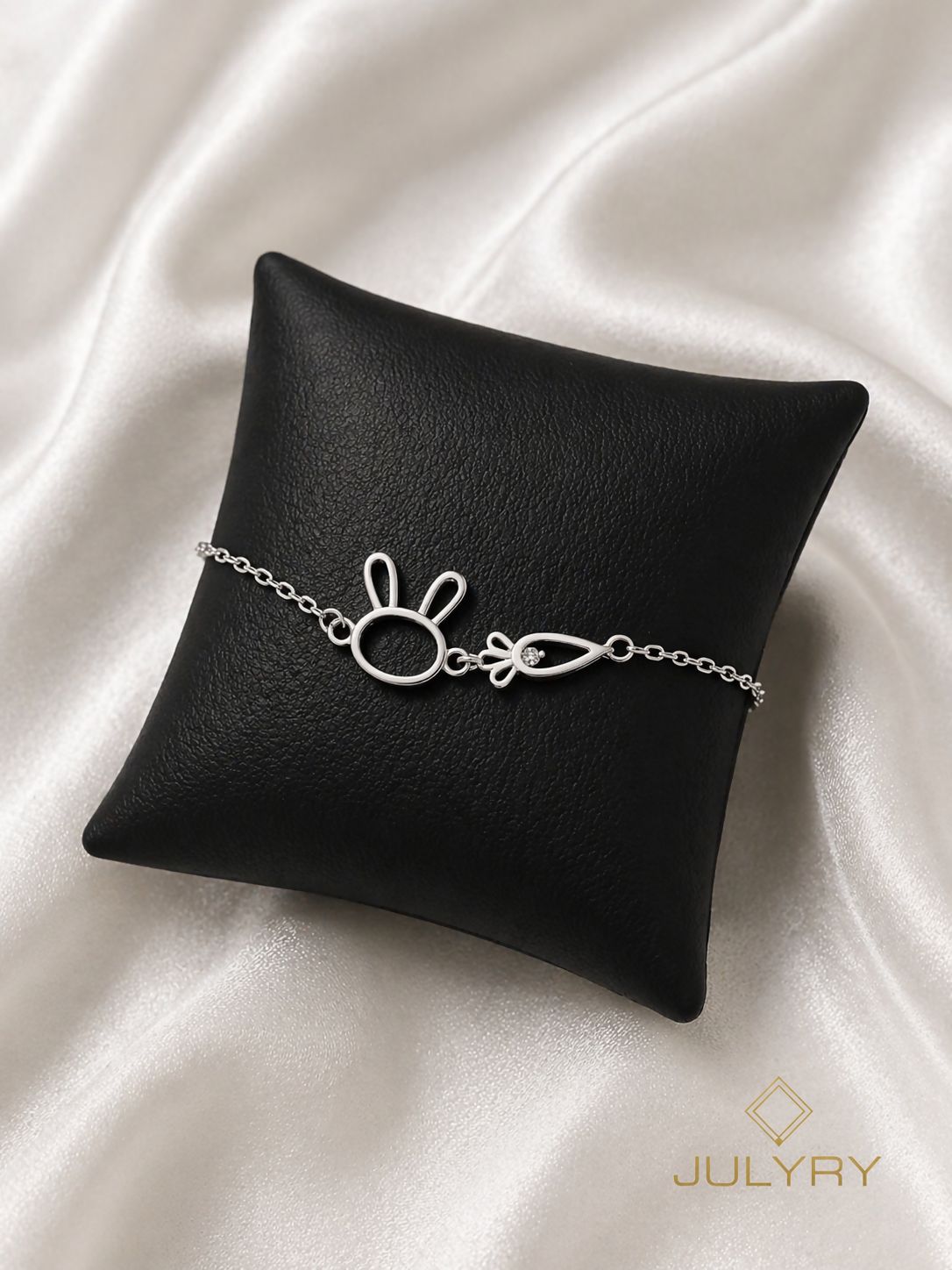 Pulsera Bunny 2 en plata 925/950