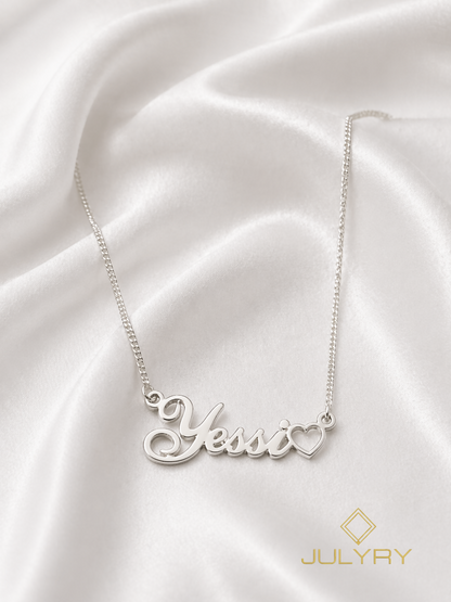 Collar Yessi personalizable en plata 925/950