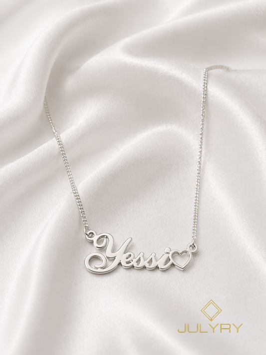 Collar Yessi personalizable en plata 925/950