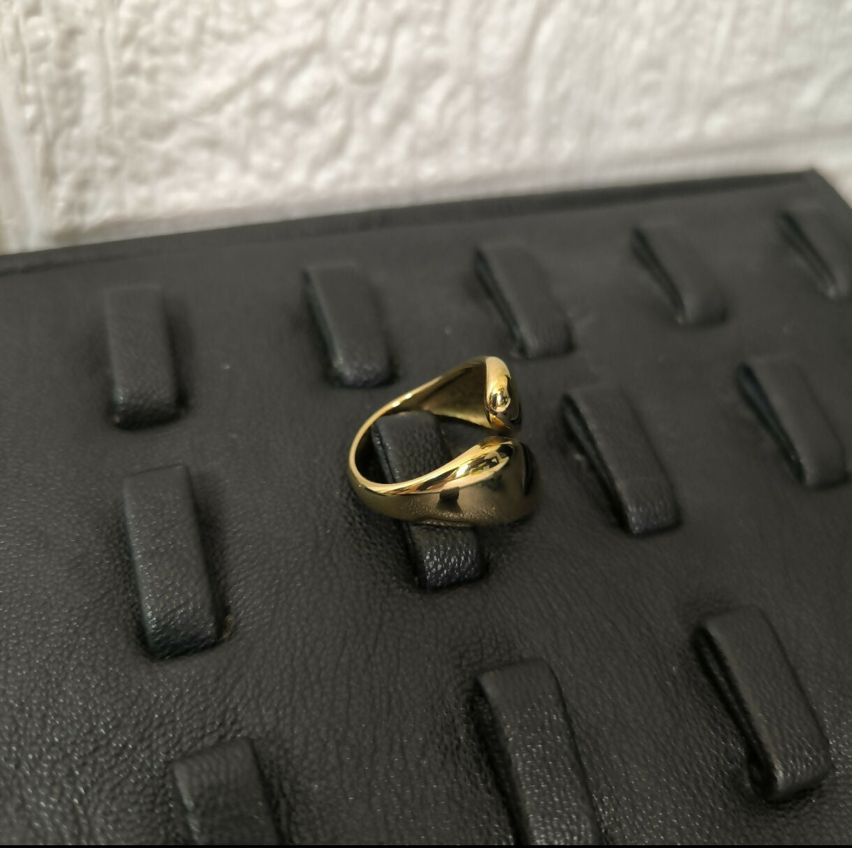 Anillo cariño en acero inoxidable