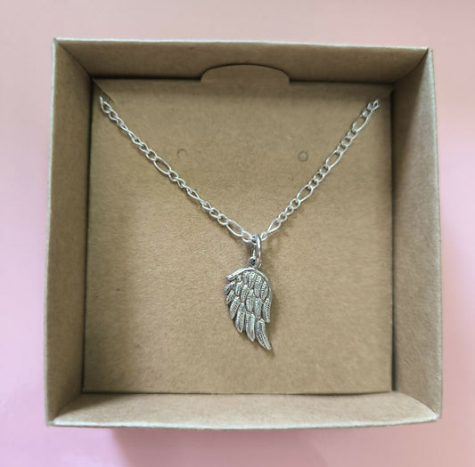 Collar Ala de Ángel en Plata