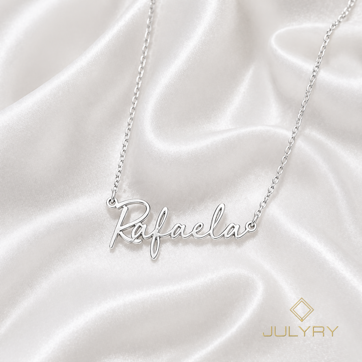 Collar Rafaela personalizable en plata 925/950