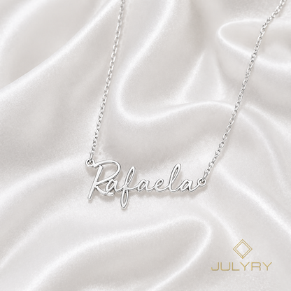 Collar Rafaela personalizable en plata 925/950