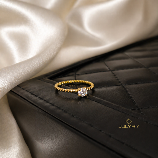 Anillo Luz en oro de 18k