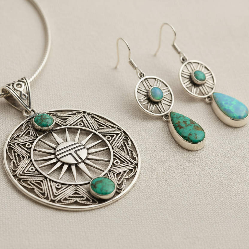 dame una joya artesanal muy peruana