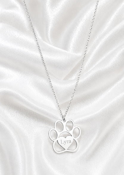 Collar patita en plata 925/950