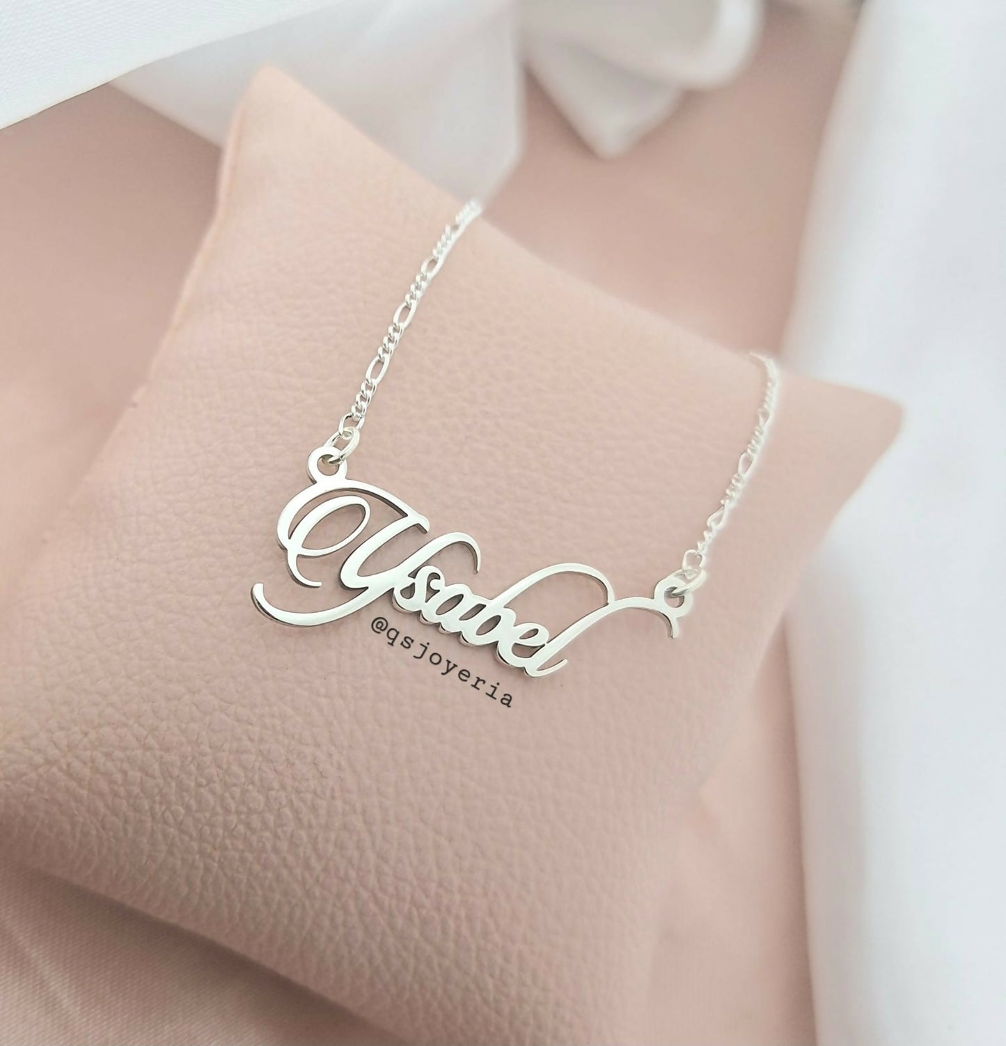 Collar Ysabel en plata Ley 950Ag