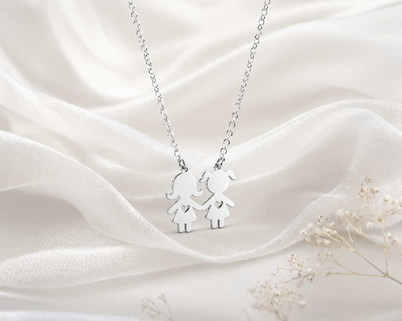 Collar niñas en plata 925/950