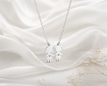 Collar niñas en plata 925/950