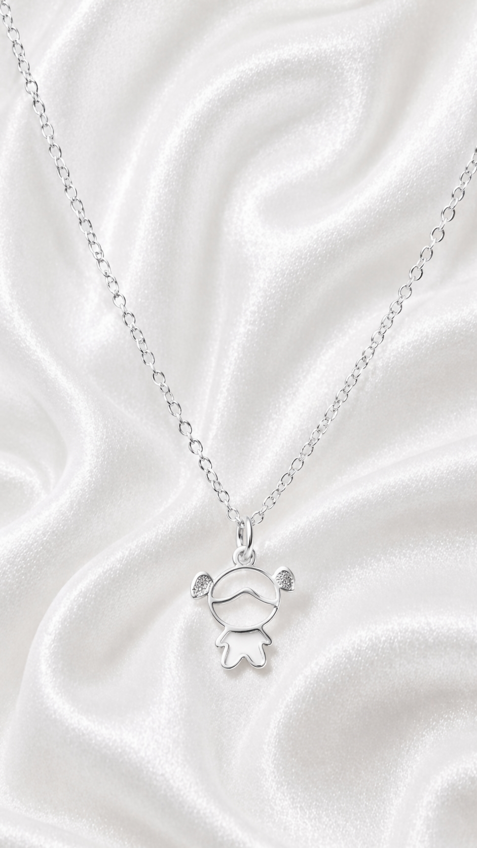 Collar niña modelo 3 en plata 925/950