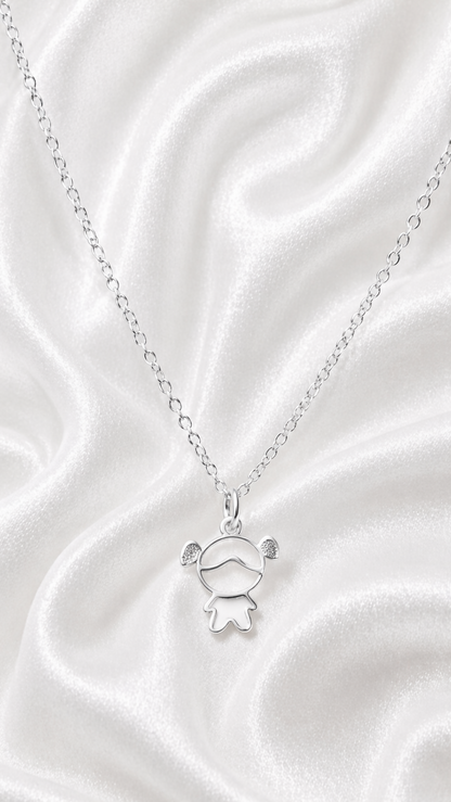 Collar niña modelo 3 en plata 925/950
