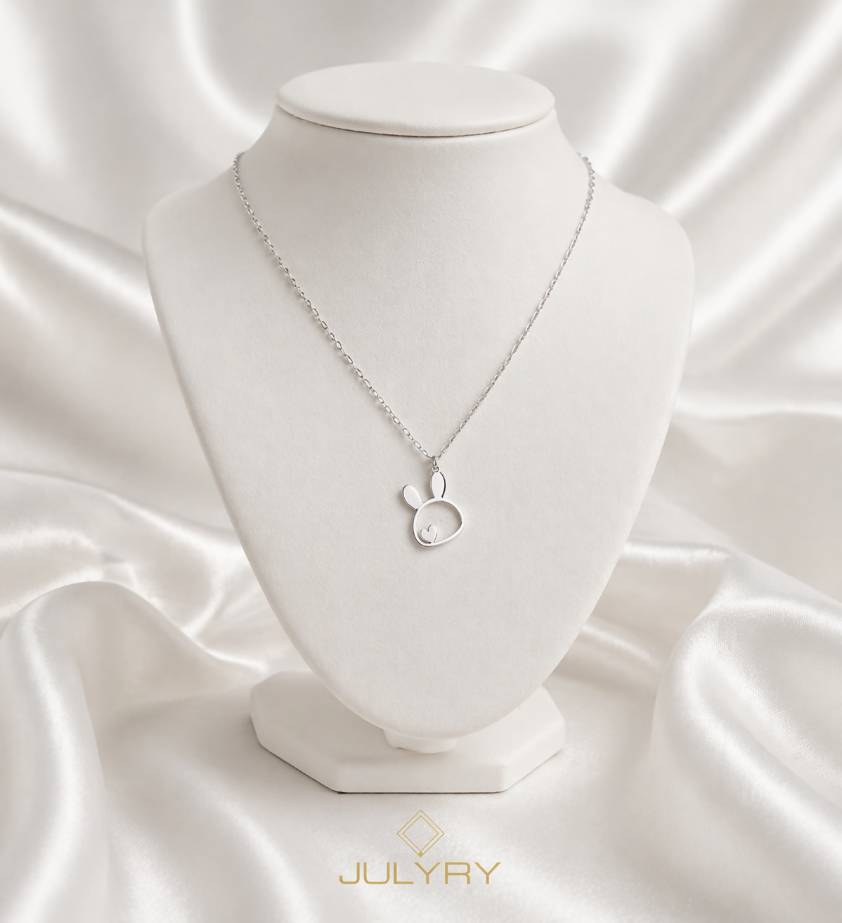 Collar Bunny en plata 925/950