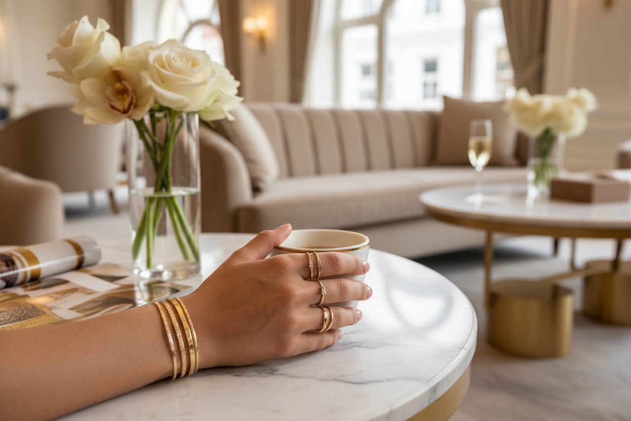 sin letras y que se vea más natural, en algún lugar cotidiano pero lujoso